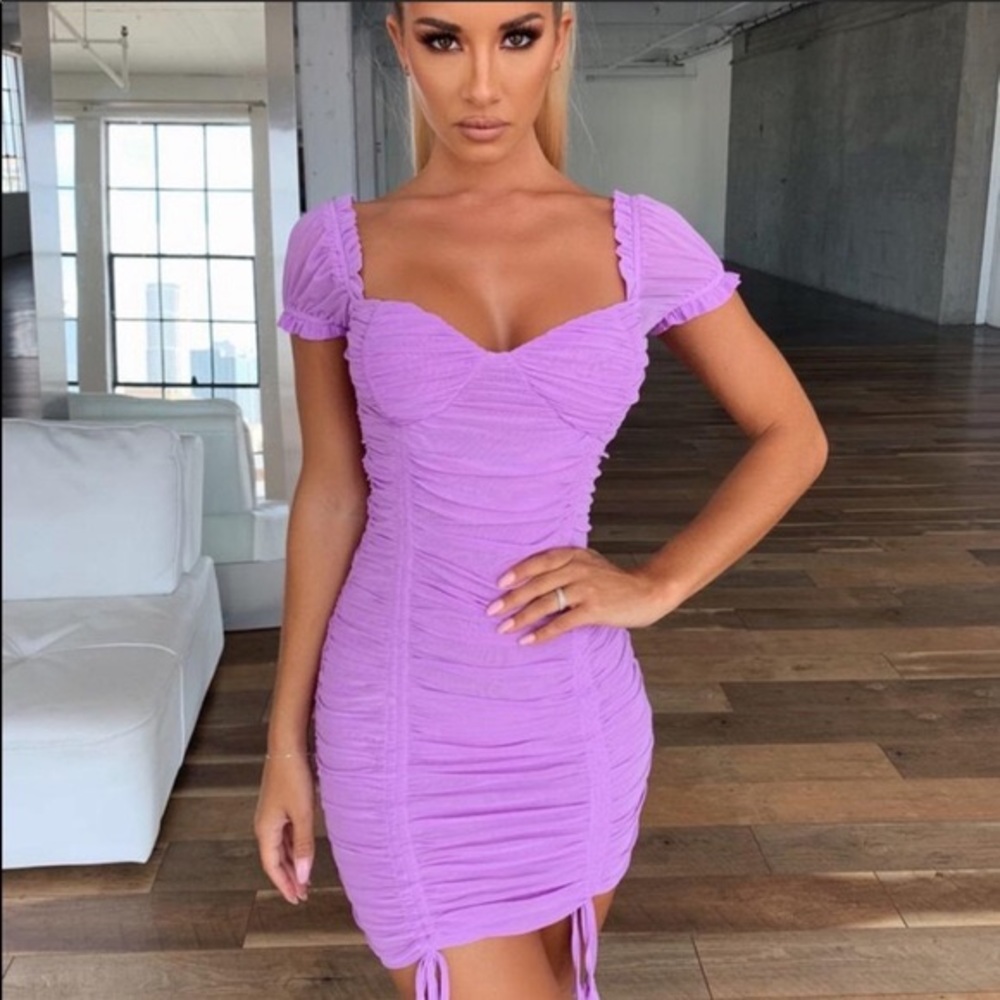 SOLD: Tiger Mist Toronto Dress - Lilac